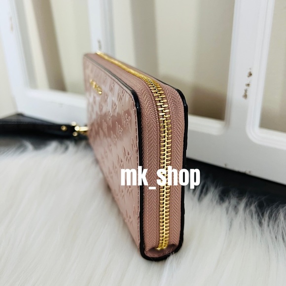 Michael Kors Jet Set Travel Continental Wristlet Wallet - Picture 7 of 15